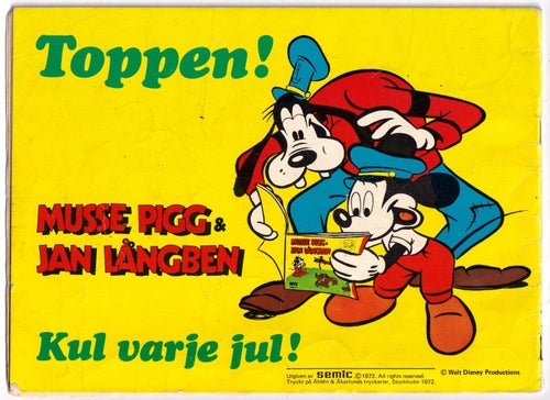 Musse Pigg & Jan Långben 1973 Album