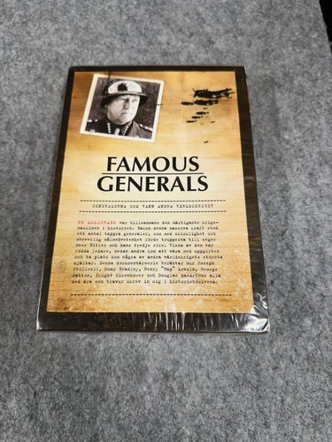 Famous Generals - The heroes of World War 2 - DVD box NY