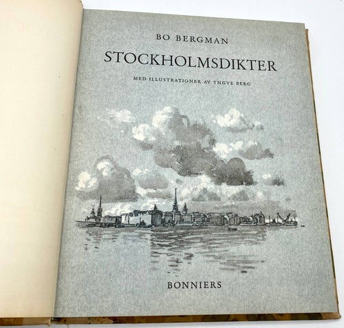 Stockholmsdikter av Bo Bergman