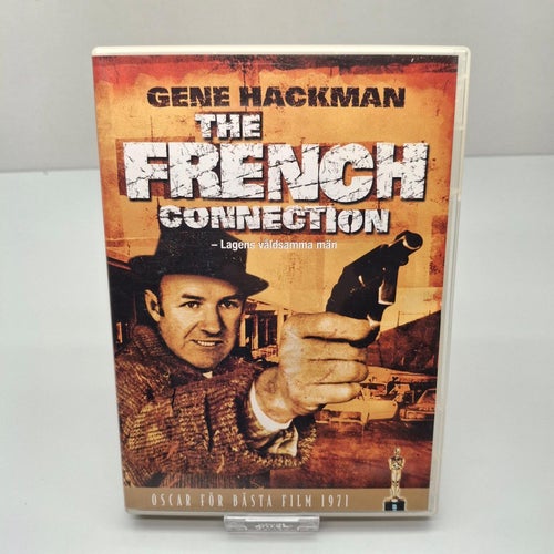 The French connection - Gene Hackman Region 2, DVD-Film, Svensk text, Fint skick