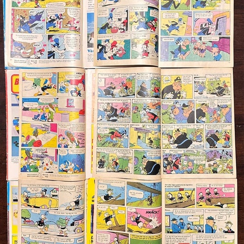 Kalle Anka & C:o, Walt Disney's, 1971-81, 9 st.