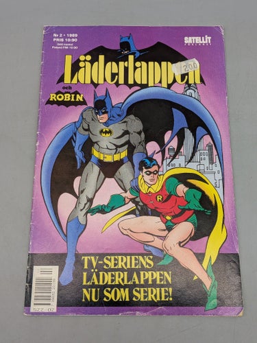 Batman - Läderlappen och Robin Nr 2 1989