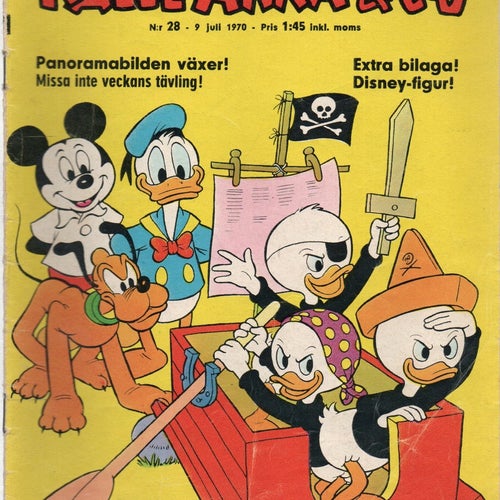 Kalle Anka & C:o N:r 28 1970