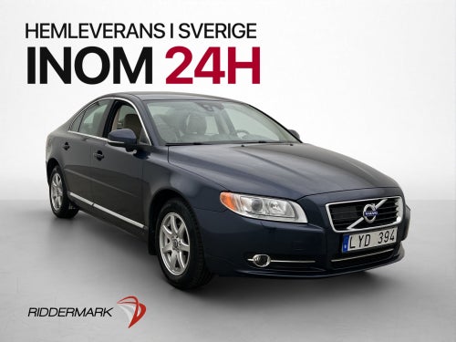 Volvo S80 D5 Summum D-Värmare P-Sensorer Skinn Elstol BLIS