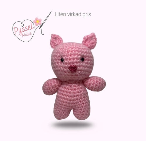 Liten virkad gris