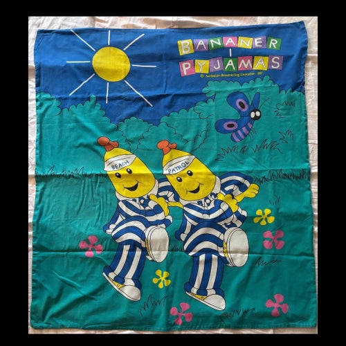 Bananer i pyjamas Påslakan set för barn, litet täcke