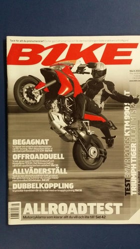 Bike nr 8 2010: Ducati Multistrada, BMW R1200GS, Triumph Tiger, KTM 990 SMT