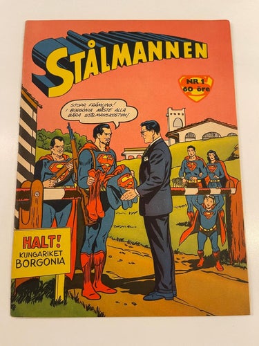 * Stålmannen  , Nr1 - 1958 *