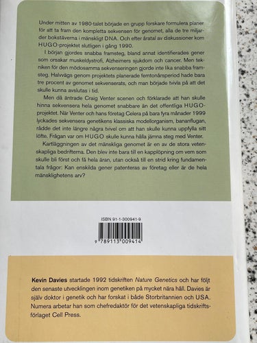 Den mänskliga koden DNA (Nyskick)