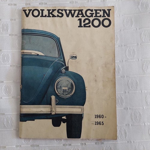 Volkswagen 1200 1960 - 1965 Instruktionsbok 1968