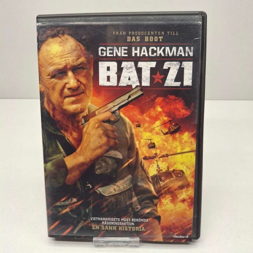 Bat 21 - Gene Hackman - Region 2, DVD-Film, Svensk text, Fint skick