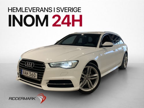 Audi A6 2.0 TDI Quattro 190hk S-Line D-Värmare B-Kamera Drag
