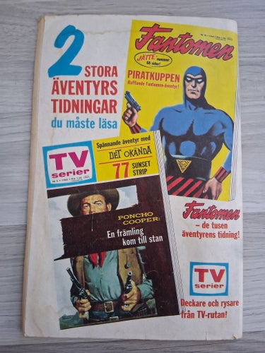 Nr.5 1965 Buffalo Bill Fångad i fällan serietidning samlarobjekt Lorne Greene