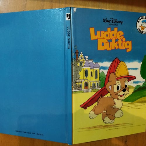 Walt Disney presenterar Ludde Duktig. Kalle Ankas Bokklubb. Very Fine plus