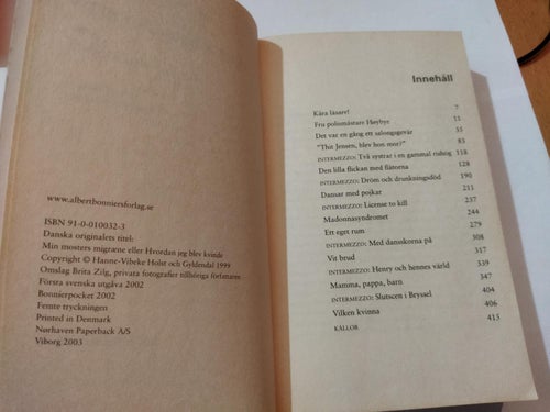 Min mosters migrän av Hanne-Vibeke Holst. bok, pocket. Fine