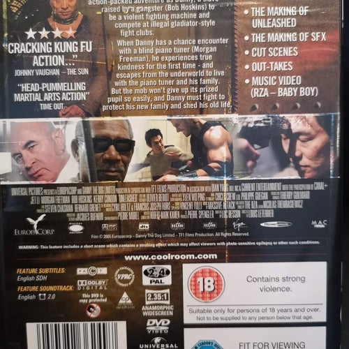 Unleashed (2005) Louis Leterrier med Jet Li, Morgan Freeman, Bob Hoskins