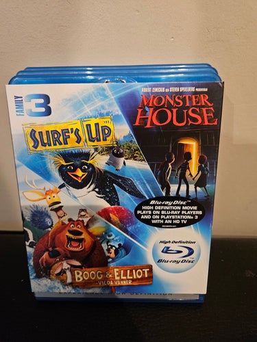Surfs up / Monster house / Boog & Elliot-vilda vänner
