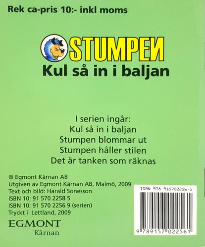 Stumpen kul så in i baljan Minibok - Fri Frakt
