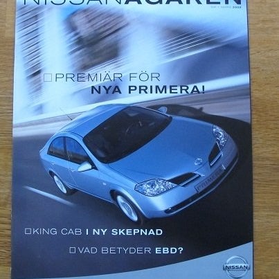 Tidning - Nissanägaren Nr.1 2002