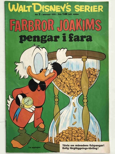 Walt Disney´s Serier - 1970:2 VG-