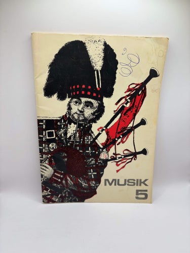 Musik 5 – Sveriges Radio skolmaterial 1971 vintage