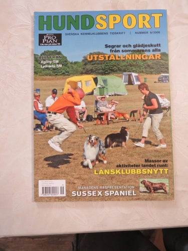 Hundsport, 2003, 2004 och 2006 ca 35 Stycken