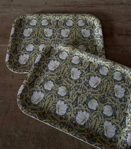 2 x Brickor Pimpernel William Morris V&A