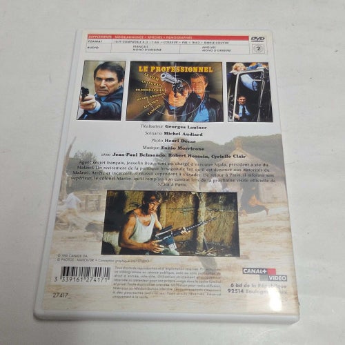 Le professionnel / Hämnd till varje pris DVD