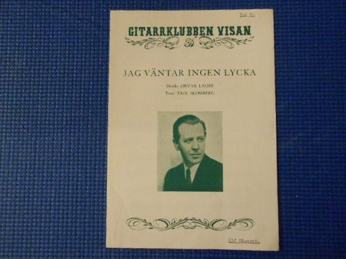 Gitarrklubben Visan Jag väntar ingen lycka