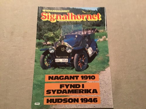 SIGNALHORNET NR 3 1982 NAGANT 1910,HUDSON 1946,THE SPRITE,OPEL KADETT