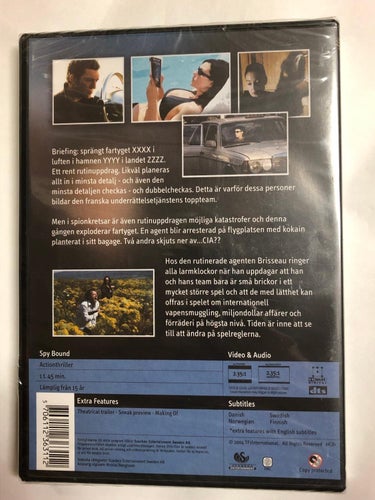 DVD Agents Secrets INPLASTAD