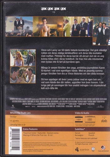 DVD / Sanna Lögner / Kevin Bacon, Colin Firth, Alison Lohman / Nära nyskick