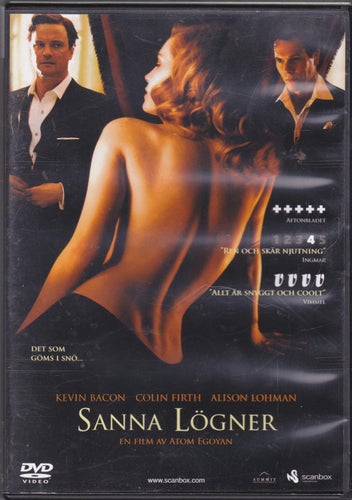 DVD / Sanna Lögner / Kevin Bacon, Colin Firth, Alison Lohman / Nära nyskick