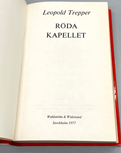 Röda kapellet av Leopold Trepper