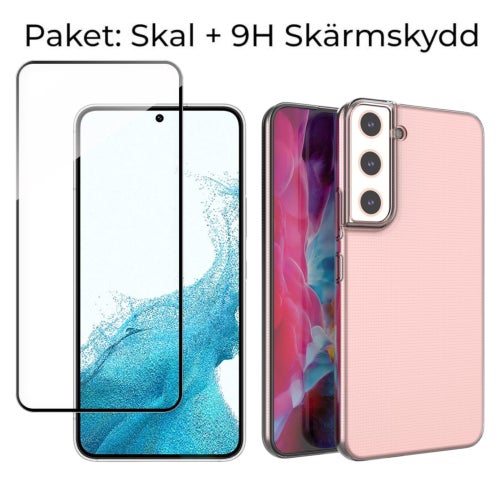 [Paket] Samsung Galaxy S22+ Klart TPU Skal + Wozinsky 9H Härdat Glas Skärmskydd