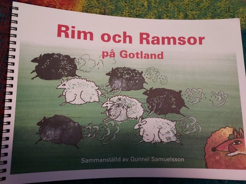 RIM och RAMSOR från Gotland Bredd 30 cm Höjd 21,5 cm