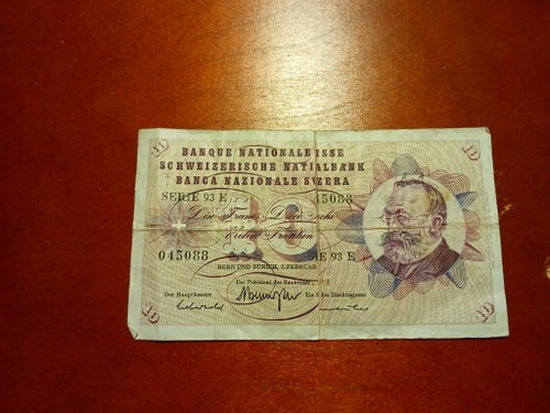 10 Francs 1974 kv.1? / VG