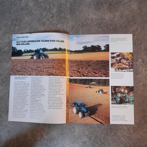 Broschyr New Holland Traktorer SERIE TS