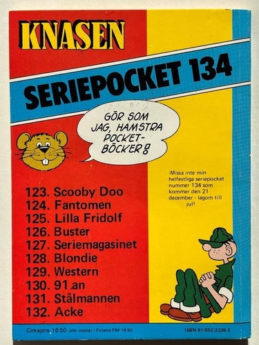 Serie-Pocket 133 - Agent X9. FN-VF