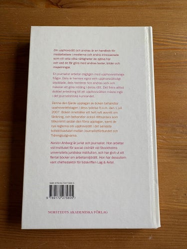Din upphovsrätt och andras av Kerstin Ahlberg, 2007