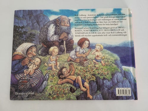 Bok Barnbok Troll-Fia berättar av Rolf Lidberg