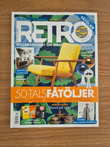 Tidningar Retro Scandinavian 2018 nr 1-6