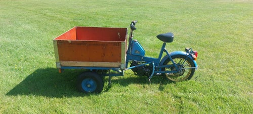 Flakmoped / packmoped norsjö Carrier Automat