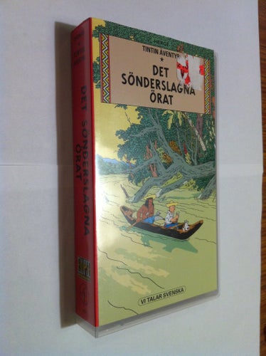 VHS: Tintins äventyr: Det sönderslagna örat - Svensk