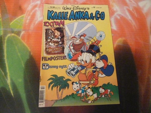 KALLE ANKA & CO, NR 10 - 1991, TIDNING