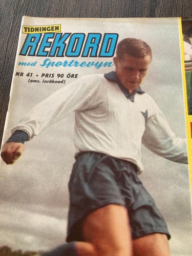Tidningen Rekord med Sportrevyn nr 41 1965