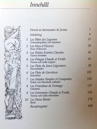 Bok: Det franska gröna köket, Jean Conit, 1985