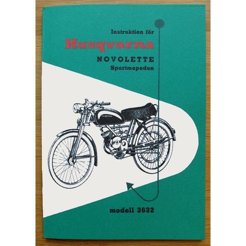 Instruktionsbok Blöjpilen Novolette Sport 3632
