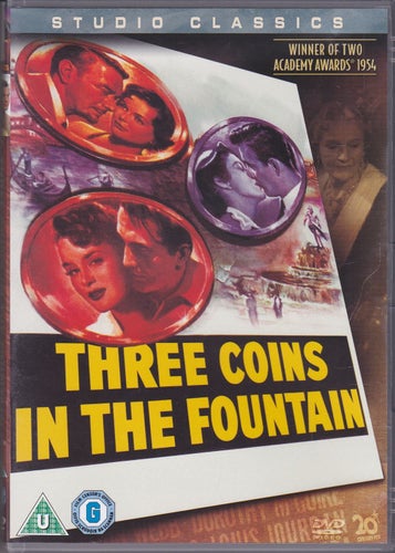 DVD / Three Coins In The Fountain / Studio Classics #67 / Nära nyskick