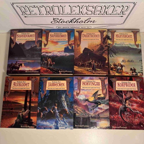 Bok - Katharine Kerr - Bokserien om det magiska landet Deverry 1 - 8.
